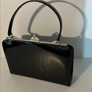 Vintage Cortini Creation Canada Purse Bag patent leather retro mcm